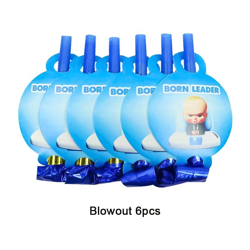 Bossed Baby Theme Birthday Party Decoration Newborn 1St Tableware Set Plate Cup Balloons For Kids Baby Shower Party Faovrs Gifts