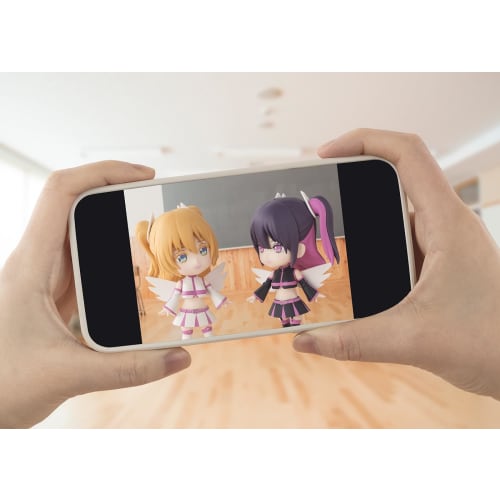 TAMASHII NATIONS Figuarts Mini 2.5-Dimensional Temptation Liliel/Lilisa Key Visual Ver. Approximately 90mm PVC & ABS Painted Movable Figure