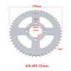 Цепи 428 37T/40T/41T/43T/48T 37MM-76MM Звездочки Задние Звездочки Для 110cc 125cc 140cc Мотоциклов Грязевых Питбайков