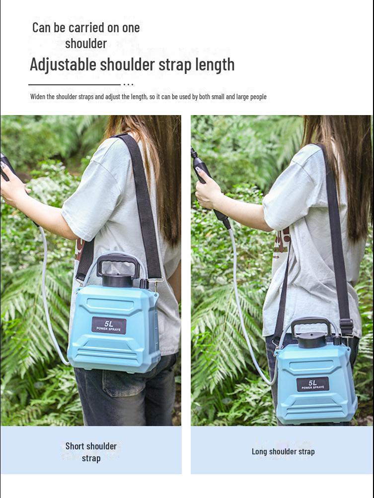 2024 New Electric Household Small Pesticide Sprayer - High Pressure Watering Pot