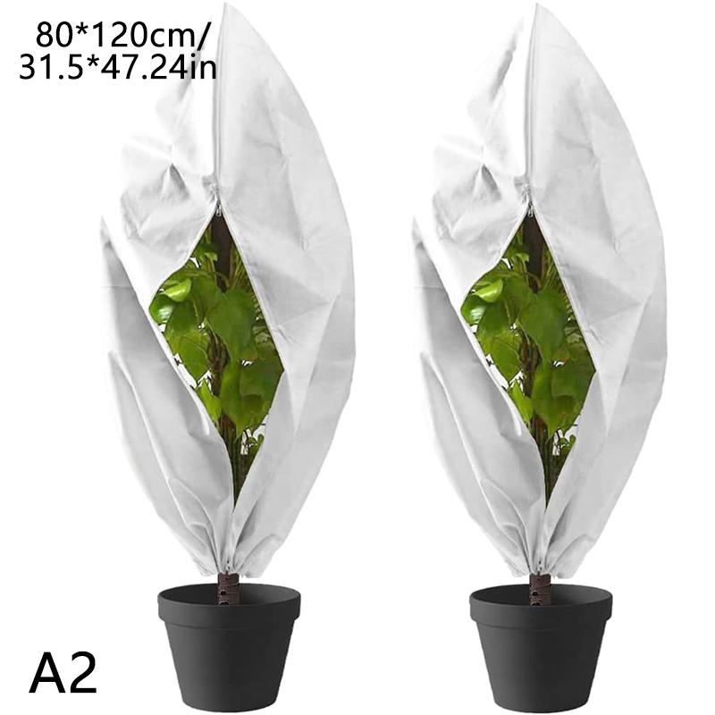 Очень большой размер Чехол для растений Зимний теплый чехол Мешок для защиты растений дерева и кустарника Защита от мороза Для садовых растений дерева