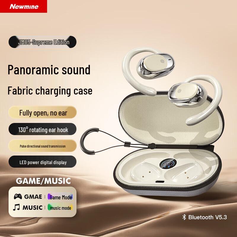 Newman JM05 Bone Conduction Ear Clip Sports Headphones