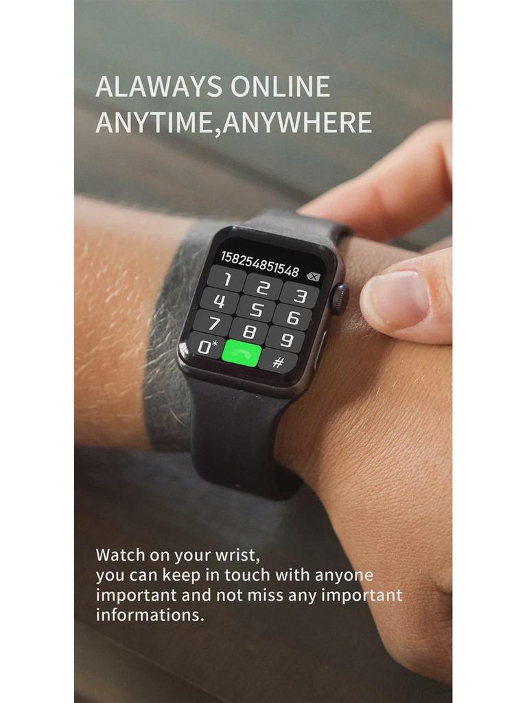 Умные часы S9max: Звонки по Bluetooth, Спорт, Мониторинг пульса и артериального давления