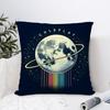 Чехол для подушки с изображением музыкальной группы Coldplay Плюшевая ткань Мягкий чехол для подушки Двусторонний принт Чехол для диванной подушки Декоративная подушка