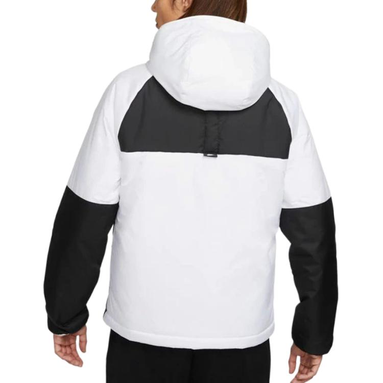Nike Мужская утепленная куртка с капюшоном Therma-FIT Legacy Белая DD6858-100