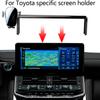 Для Toyota Land Cruiser LC300 2024 Автомобильный держатель для телефона Крепление Фиксатор для экрана навигации Зажим Стенд Автоаксессуары LHD