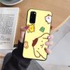 Черный чехол AH47 Pompompurin для OPPO Reno 8 6 5 4 Pro Find X3 A17 A31 A38 A40 A53 A54 A55 A74 A76 A78 A77 A80 A94 A95 A96 Pro Sofe Cover