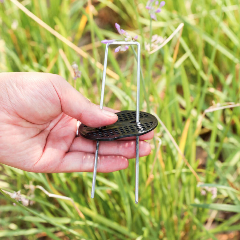 Садоводство на открытом воздухе Тепличные крепежные гвозди Ландшафтные скобы Колышки Шайбы для ткани от сорняков Почвопокровная ткань Контроль сорняков