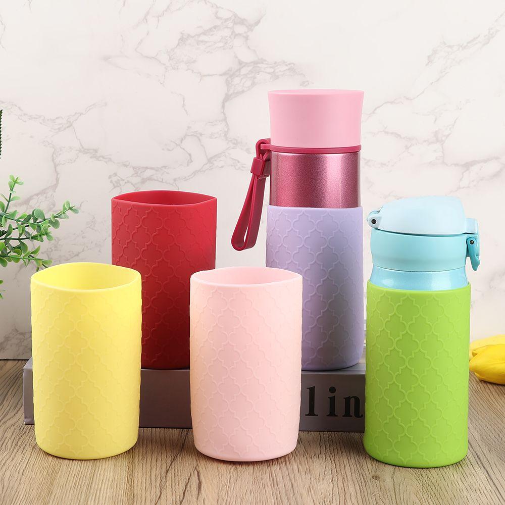 Outdoor Silicone Bottle Protective Bottom Sleeve Anti-Slip Boot for Bottle Water Bottle Cover