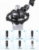 Etour Shock mount for AT2020 condenser with windscreen Audio-Technica microphone, (microphone mount)