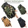 1 Pair Kids Half Finger Gloves Anti-Slip Sport Mittens Large Area Anti-Slip Design
