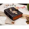 Vintage Leather Journal - Lock Closure, Book of Shadows Journal, Gifts