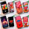 Чехол Bad Bunny Heart Rainbow Color для Samsung Galaxy S23 S22 S21 Ultra S20 FE S9 S10 Note 10 Plus Note 20 Ultra Full Cover