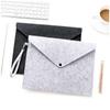 Stationery Envelope Bag Office Briefcase File Organizer A4 Felt File Folders Document Organizer