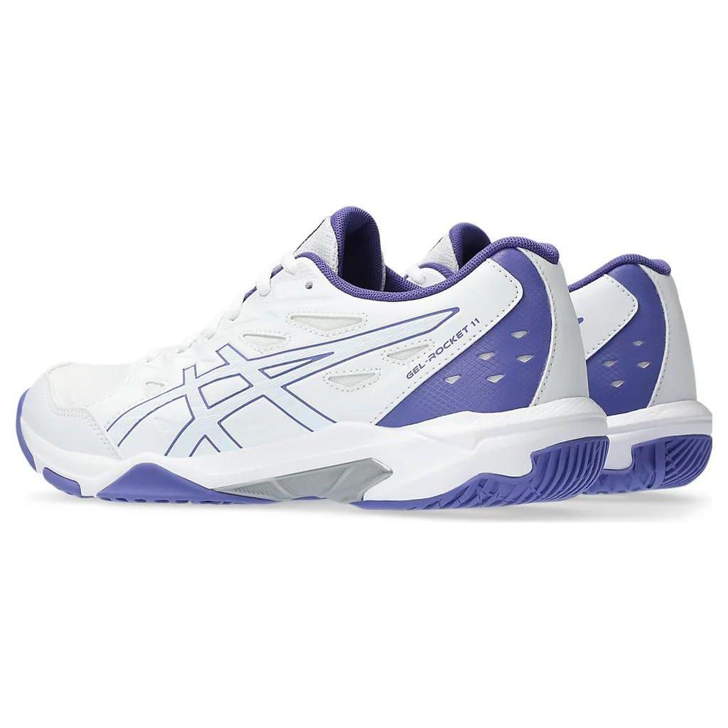 Asics Кроссовки Gel Rocket 11 Бело-фиолетовые женские 1072A093-100