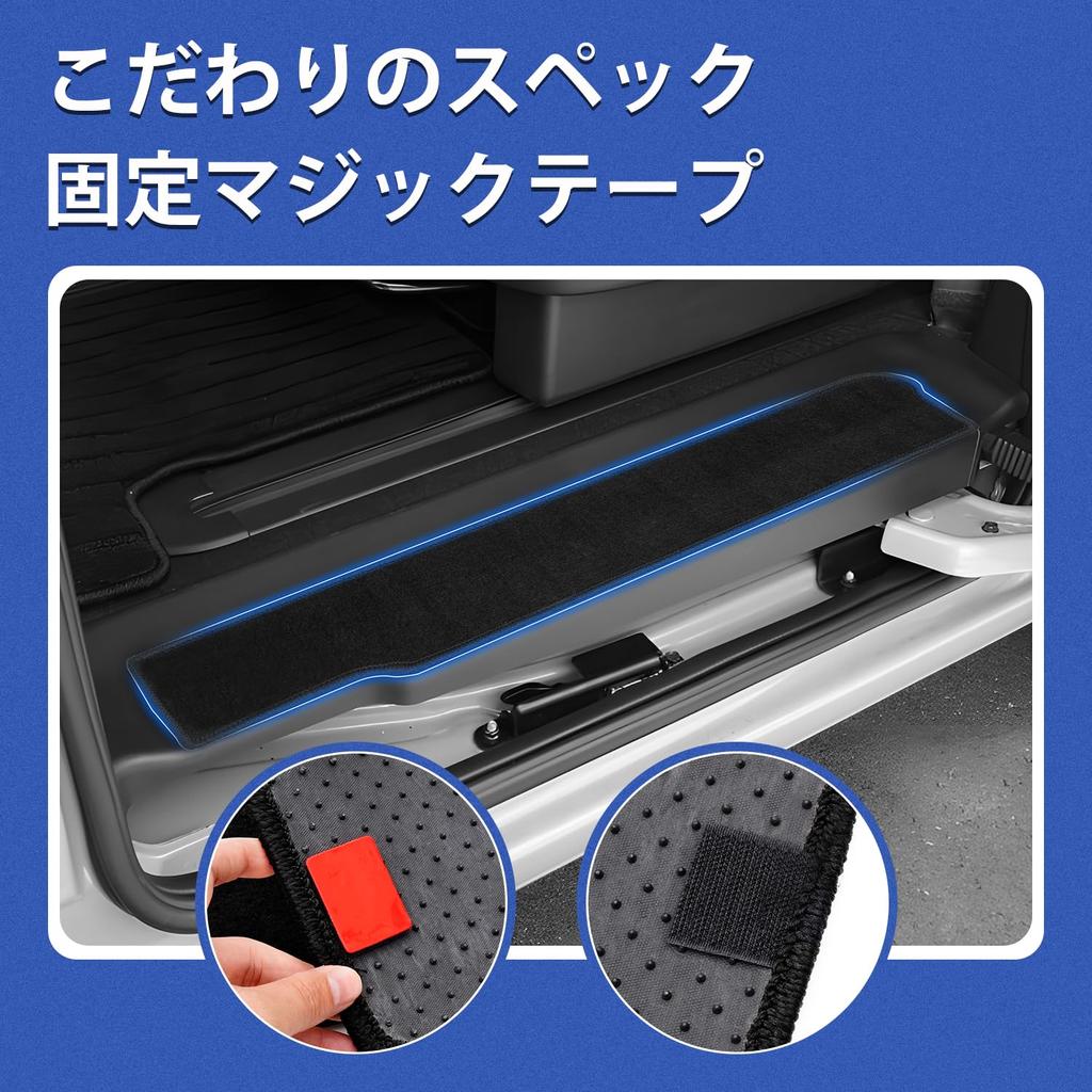 AUTO SPEC Honda Freed Серия GT Подножки Боковые пороги Накладки на пороги для Freed 2024 по настоящее время и боковые для вашего удобства Полный комплект ковриков,