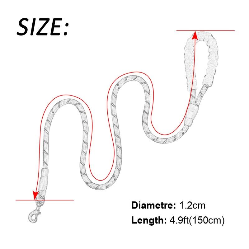 Нейлоновый поводок для крупных домашних животных