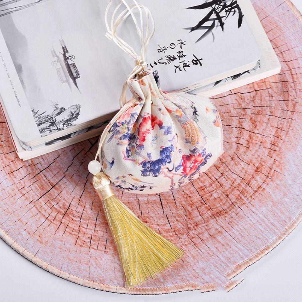 Chinese Style Zongzi Sachet Printing Women Jewelry Bag Zongzi Car Pendant Empty Sachet  Gifts