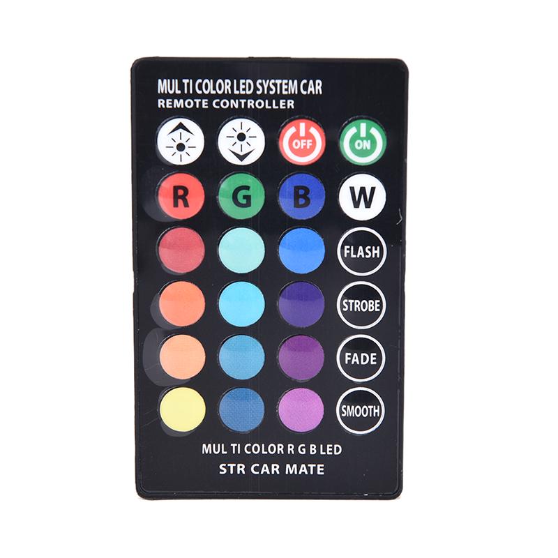 2шт T10 5050 W5W 6 Smd пульт дистанционного управления Rgb светодиодный автомобильный купольный светильник для чтения, лампа накаливания