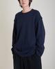 WHYSOCEREALZ Is This Knit Longsleeve (Navy)
