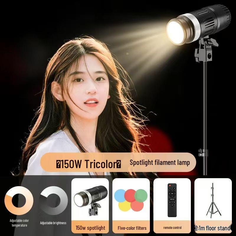 Live Stream Hair Fill Light: Atmosphere & Beauty Spotlight for Photography