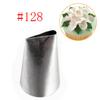 128# Drop Flower Piping Tip Cream Nozzle Decor Tip Icing Nozzle Cake Fondant Pastry Baking Decorating Tools