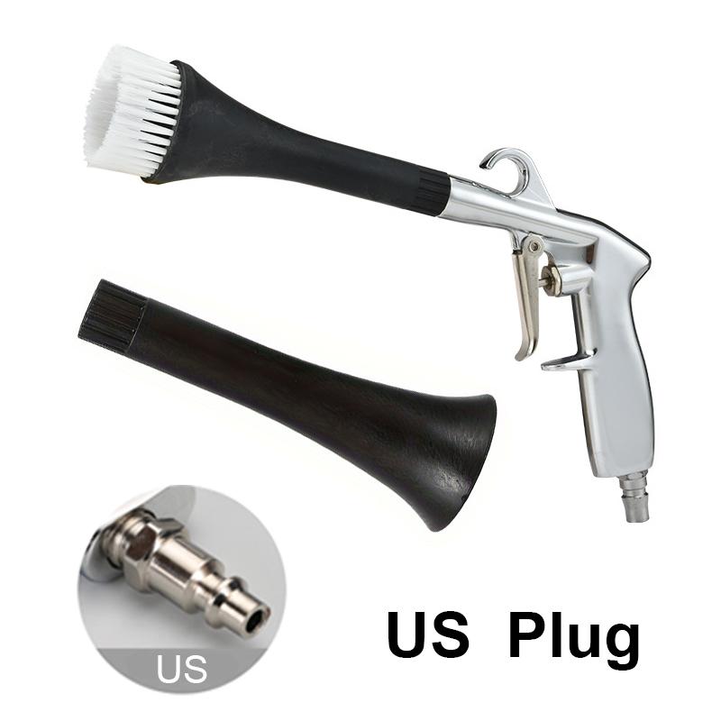 Car Cleaning Gun Air Blow Car Wash Gun Dry Blow Cleaning Tool High Pressure Tornado Dust Blowing Gun Deep Clean Washing Tool