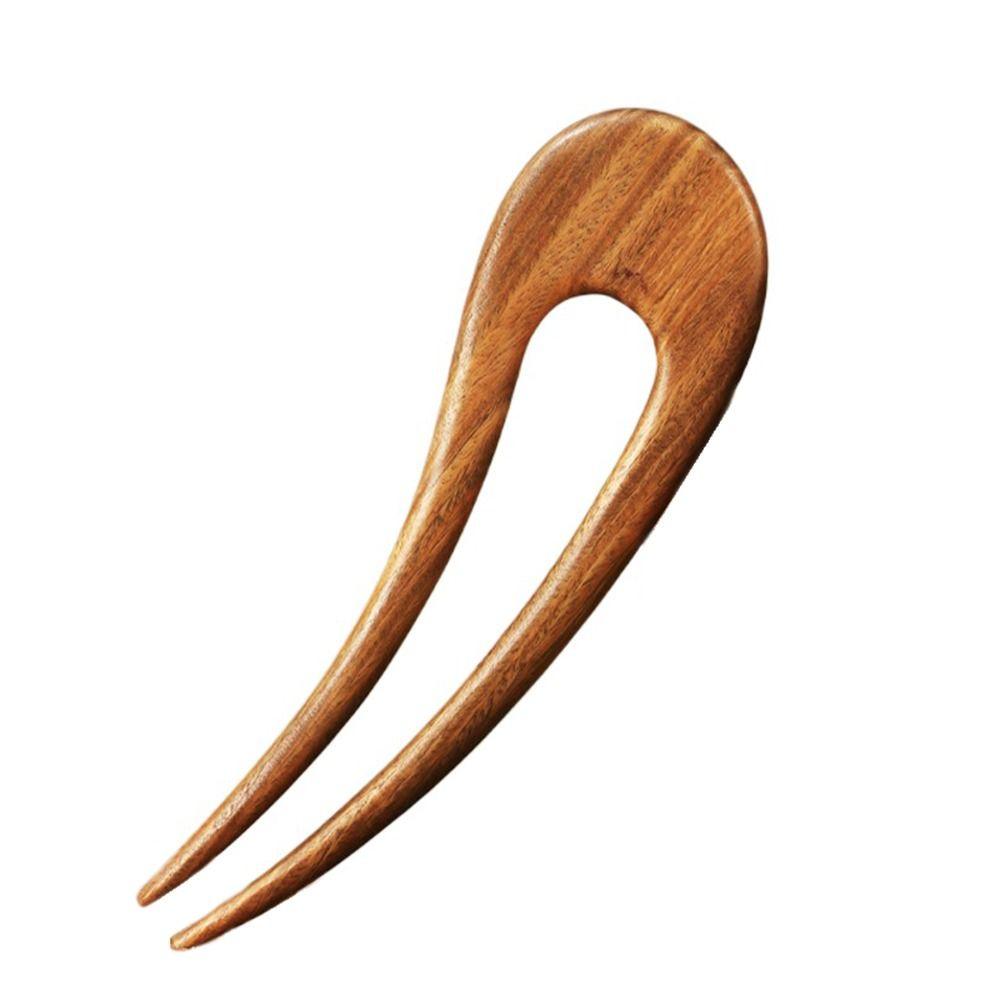 Vintage Wooden Hair Sticks Retro Ponytail Hair Bun Maker Headdress Hair Forks  Hair Accessories