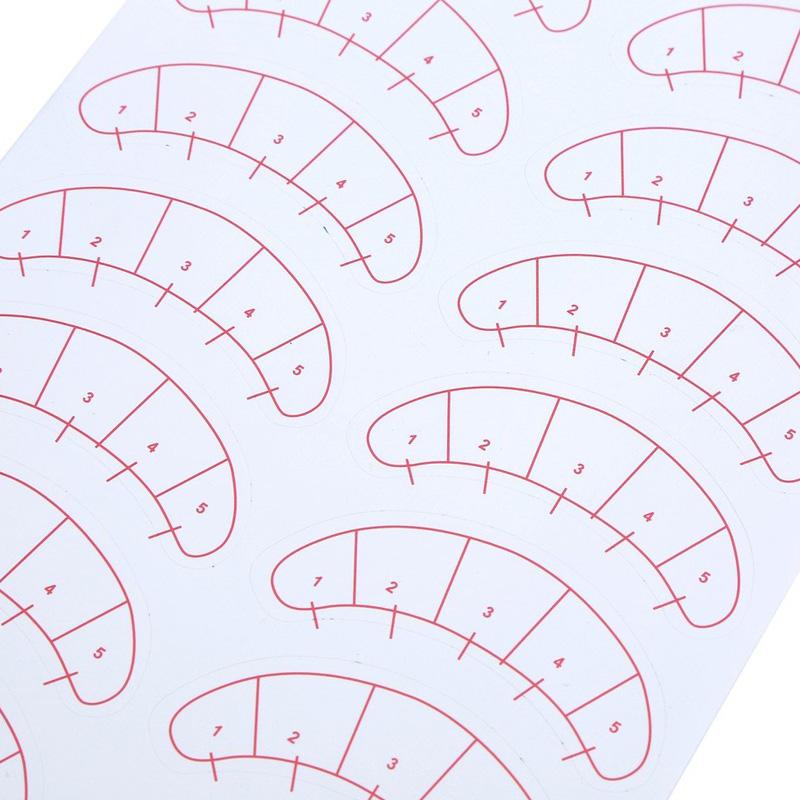 25 пар тренировочных ресниц для наращивания ресниц, тренировочные полоски для наращивания ресниц, тонкие ленты 8 мм для изготовления собственных ресниц