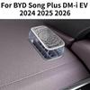 Для BYD Song Plus DM-i EV 2024 2025 2026 Автомобильный пылезащитный чехол для воздуховода Модификация воздуховода панели приборов Нержавеющая сталь