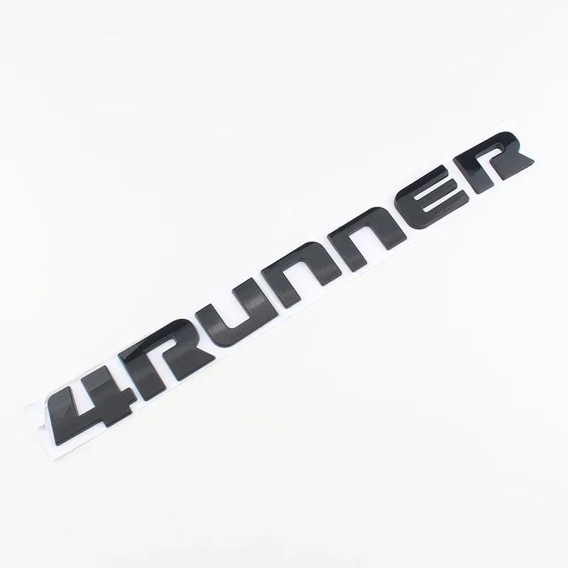 3D ABS 4RUNNER Tailgate Logo Rear Boot Багажник Эмблема Значок Наклейка Наклейки Аксессуары для стайлинга автомобиля для Tundra
