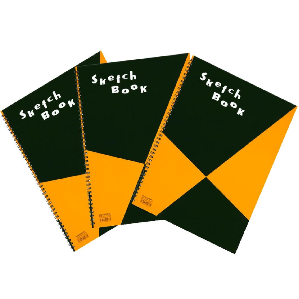 Maruman Design Рисунок Обычный 24 Набор S120X3 Альбом для эскизов, B4, Серия, Бумага, Размер, Листы, 3,