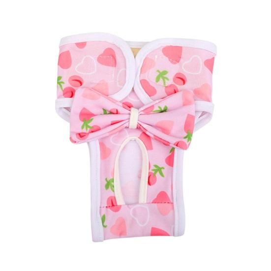 Dog Diapers Pet Physiological Pant Puppy Panties Washable Dog Underwear Breathable Pet Shorts for Female Dog In Heat