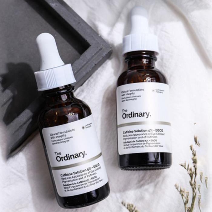 The Ordinary Solution De Caféine Essence Anti-cernes Yeux 5% + EGCG 30 Ml