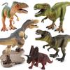 English Detail Map Dinosaur World Figure Model Toy Pentacrosaurus Tyrannosaurus Ornament Doll