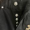 9922 CHROME HEARTS Мужские и женские модные джинсы в американском стиле с тканевыми нашивками, повседневные и модные брюки в стиле хай-стрит