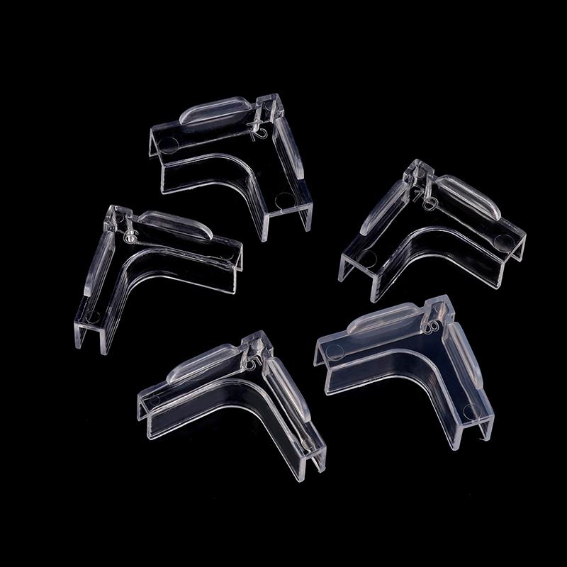 4 шт. акриловый прозрачный протектор для углов аквариума от столкновений, без клея, защитный чехол, аксессуары для аквариума