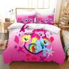 Exquisite 3D My Little P-Pony Wallpaper Digital Printing Bedding Set Duvet Cover Comforter Bed Youth Kids Girl Boys Gift