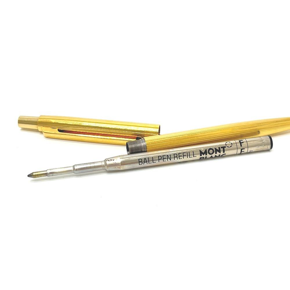 MONTBLANC Nonbreath Pens, stationery Ballpoint pen Metal Gold
