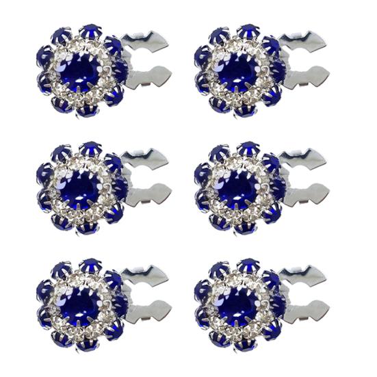 1/6 шт. Накладки на пуговицы, искусственный жемчуг, блестящие стразы, зажим для пуговиц в форме цветка с плоскогубцами, пресс-аксессуары для платья, костюма, смокинга