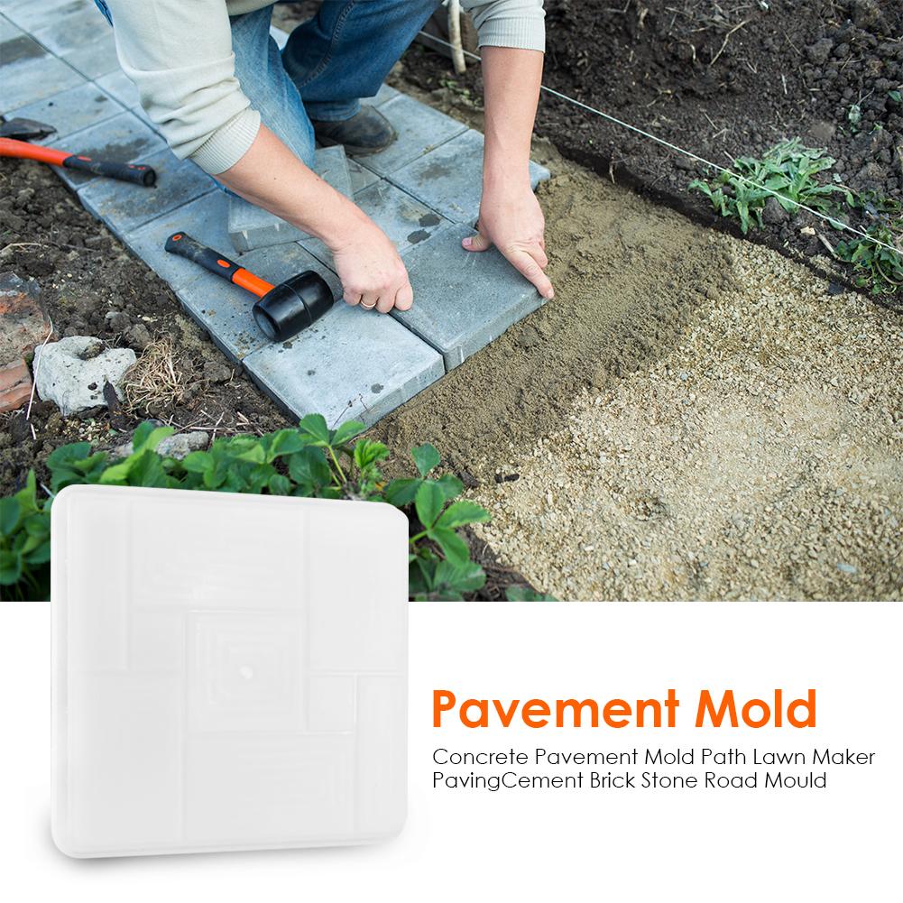 Формы для тротуарной плитки и цементного кирпича Многоразовые Формы для заливки пола Сделай сам Вручную Практичные Портативные Многофункциональные для Домашнего Двора