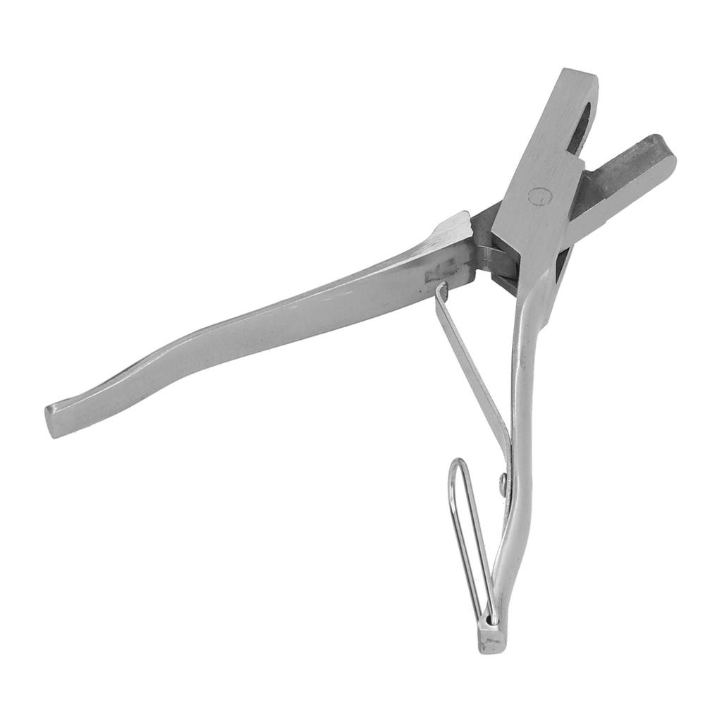 Щипцы для бирок для ушей свиньи U-образный инструмент для вырубки ушей животных из нержавеющей стали для сельскохозяйственного животноводческого оборудования