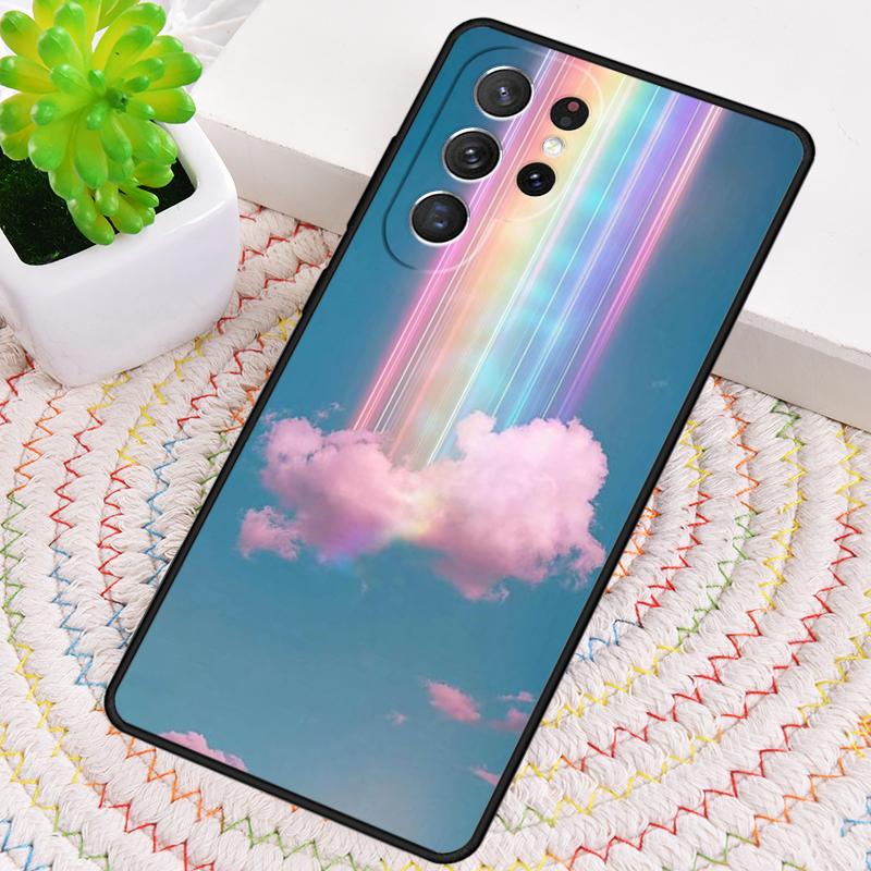 Чехол для телефона "Радуга в небе" для Samsung Galaxy note 10 pro S26 Ultra S23 S24 FE S25 S21 S22 PLUS ударопрочный