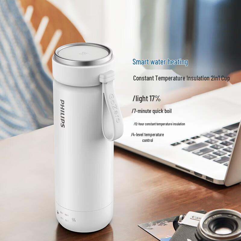 Philips AWP2779APM Portable Travel Electric Kettle & Thermos