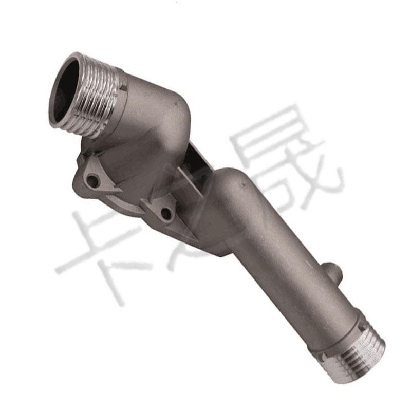 BMW 7 Серия Двигатель M52 Алюминиевый Корпус Термостата Водопроводная Труба