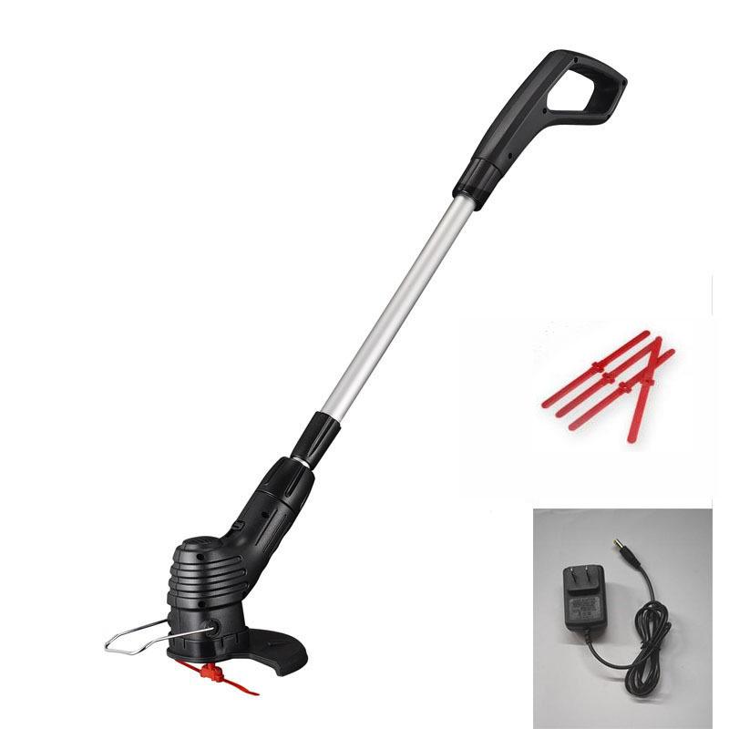 Перезаряжаемая ручная электрическая газонокосилка и садовый триммер