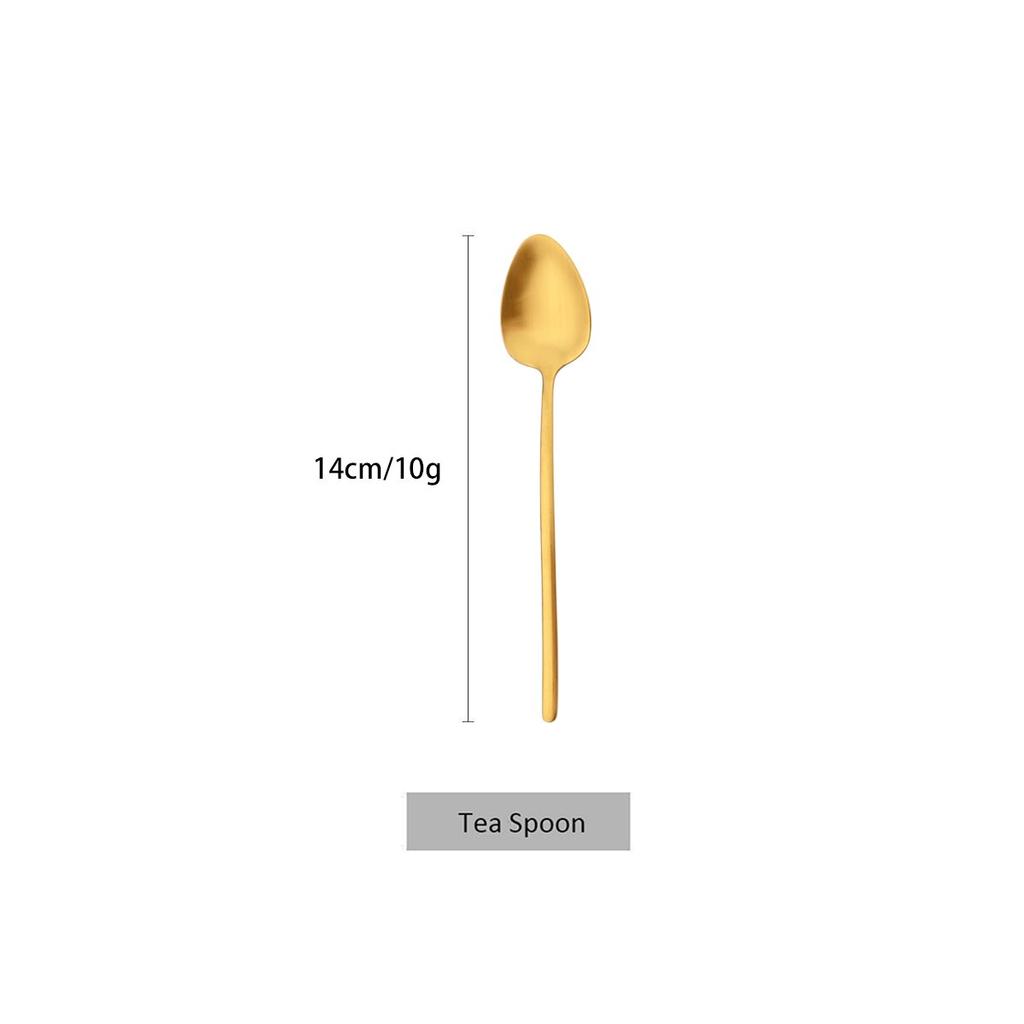 Золотой набор столовых приборов, матовый набор столовой посуды из нержавеющей стали 304, нож, вилка для торта, ложка, палочки для еды, серебро, кухонные столовые приборы, посуда