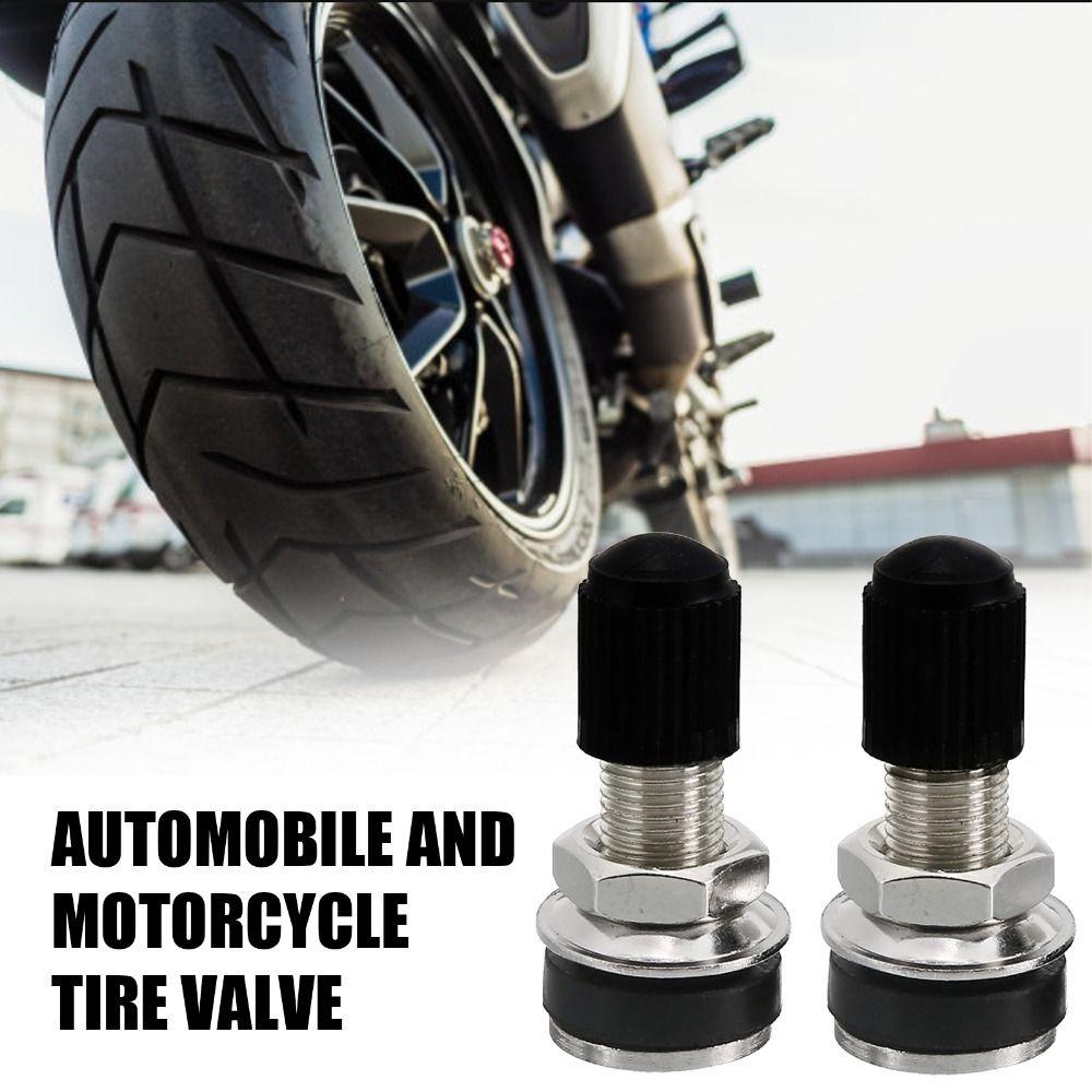 2pcs 32mm Motorcycle Wheel Valve Zinc Alloy Dustcap Moto Accessories Valve Nozzle