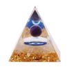Созвездие Пирамидальный Камень для Позитивной Энергии Снижение Стресс Чакра Смола Исцеление Медитация Сила