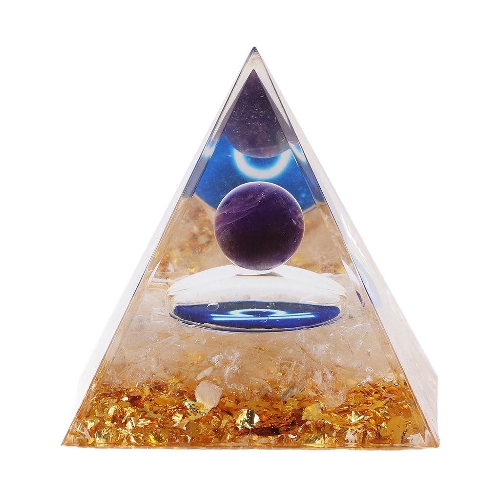 Созвездие Пирамидальный Камень для Позитивной Энергии Снижение Стресс Чакра Смола Исцеление Медитация Сила